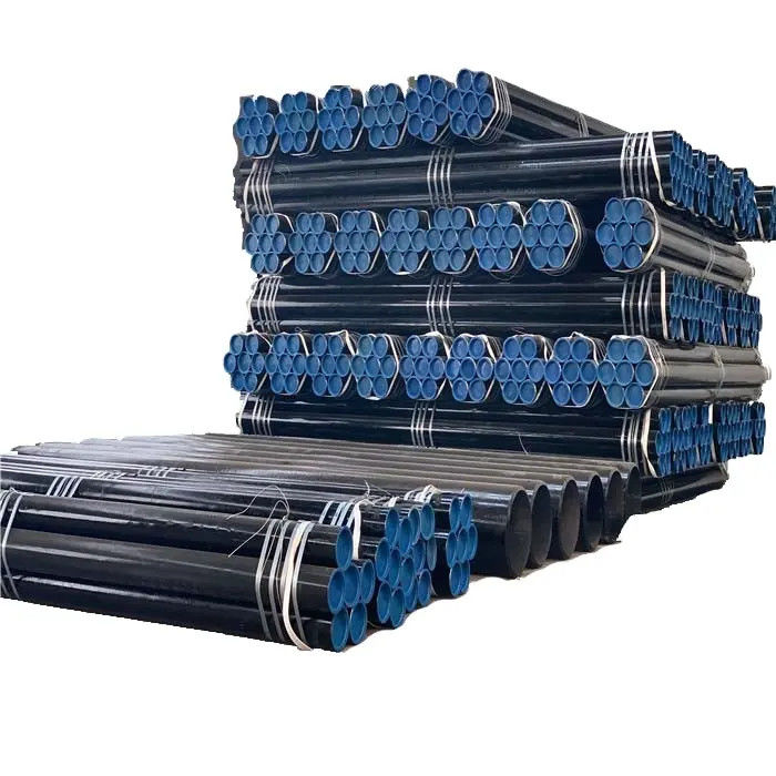表40シームレス炭素鋼管 ASTM A106 Gr B Sch 40 A53 API 5L グレード B X65 PSL1